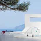 Lavet i Italien Stabelbar haveseng 2 stk - Aberdeen Viadurini