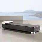 Havesolseng i håndvævet polyrattan - Experia Viadurini