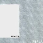 Udendørs dobbelt solseng i aluminium og lærred - Gioacchino Viadurini