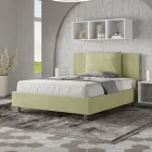 140x200 cm sengegavl med mikrofiberhynder, fremstillet i Italien - Olympics Viadurini