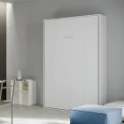 Queensize-seng med lodret sammenklappelig seng i forskellige finish - Magicompare Viadurini