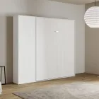 Lodret sammenklappelig fransk seng med søjle - Magicompare Viadurini