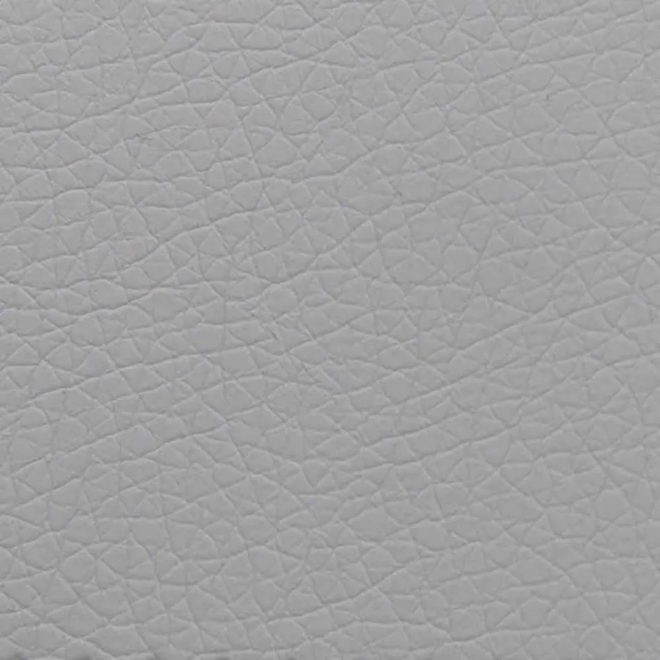 Seng med dobbelt beholder betrukket med faux læder fremstillet i Italien - Raggino Viadurini