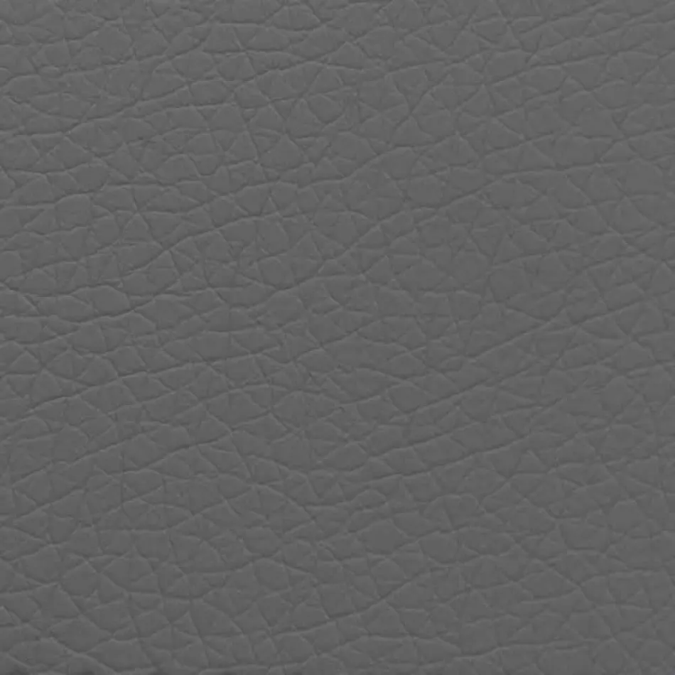 Seng med dobbelt beholder betrukket med faux læder fremstillet i Italien - Raggino Viadurini