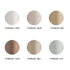 Polstret dobbeltseng med æske i øko-læderstof Made in Italy - Desert Viadurini