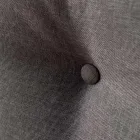 Dobbeltseng 160x190 med dekorative knapper i puderne - stråler Viadurini