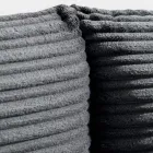 Dobbeltseng 160x190 med pudeformet polstring - Brezze Viadurini