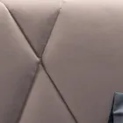 Dobbeltseng 160x190 med geometrisk quiltning - Ciottolino Viadurini