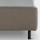 Dobbeltseng 160x190 med buede linjer og knapper Made in Italy - Oriente Viadurini