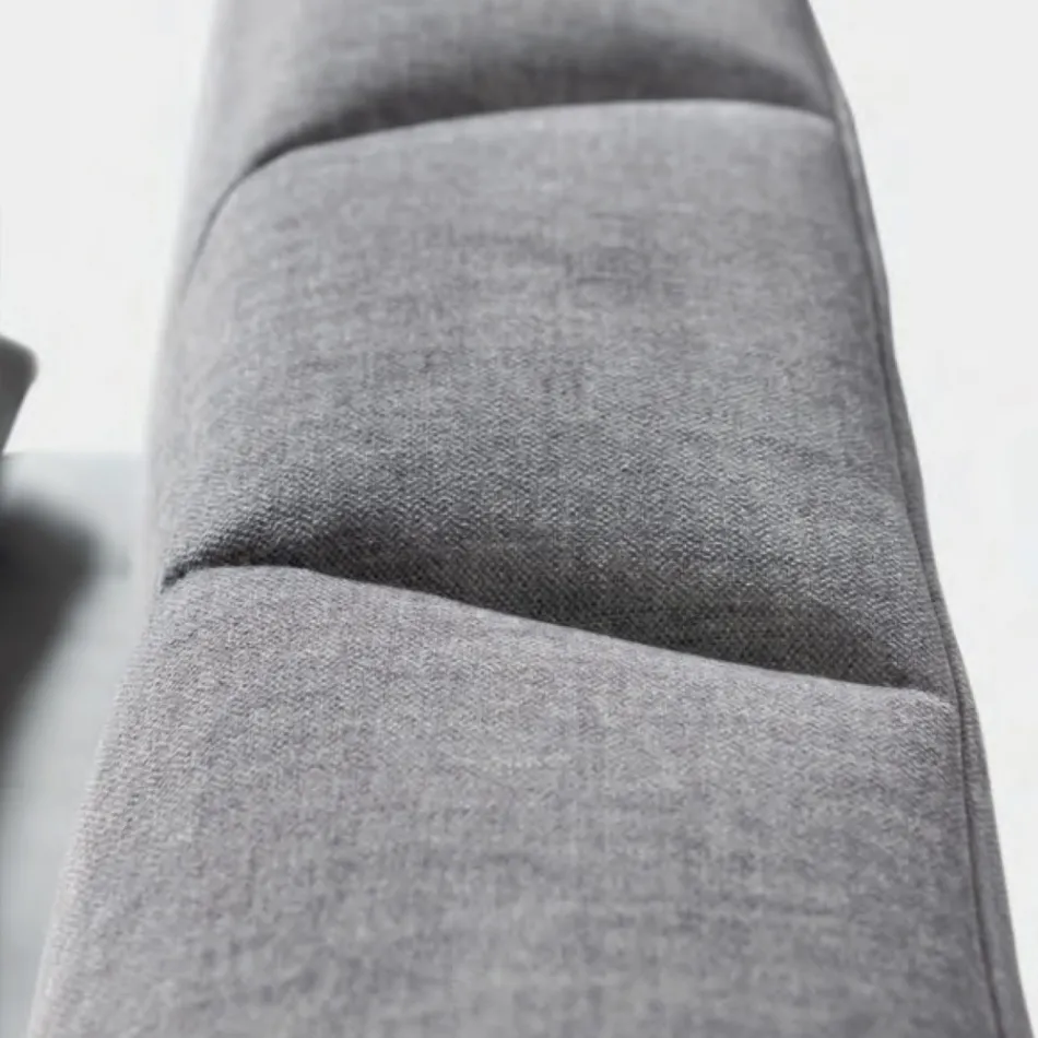 Dobbeltseng 160x190 med Quiltning af krydskurver - Solsikke Viadurini