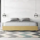 Dobbeltseng 190x200 cm betrukket med mikrofiber fremstillet i Italien - Athlete Viadurini