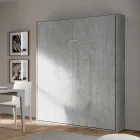 Vertikal sammenklappelig dobbeltseng i forskellige finish - Magicompare Viadurini