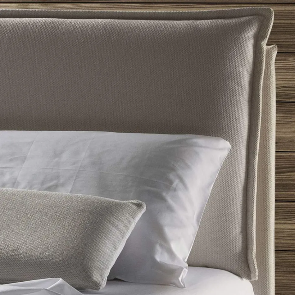 Dobbeltseng med opbevaringsboks Made in Italy - Ernesta Viadurini