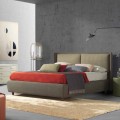 Dobbeltseng med sengebeholder, moderne design, Kate by Bolzan