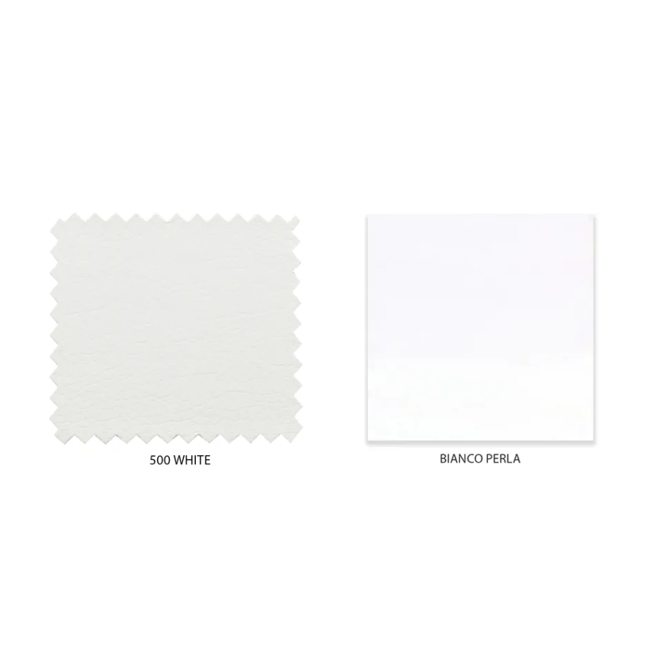 Dobbeltseng med valgfri opbevaring, 2 sengeborde og madras - Fiuto Viadurini