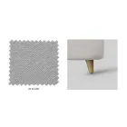 Dobbeltseng med valgfri opbevaring Made in Italy - Ciccio Viadurini