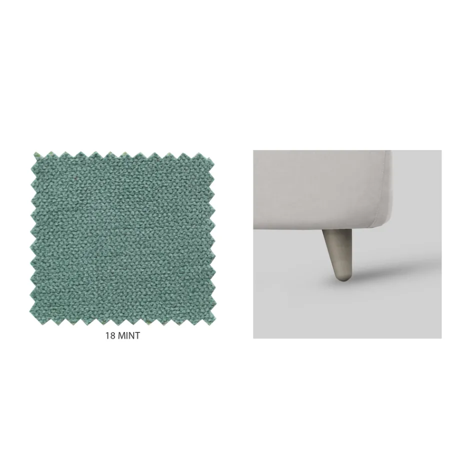 Dobbeltseng med valgfri opbevaring Made in Italy - Ciccio Viadurini