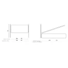 Dobbeltseng med valgfri opbevaring Made in Italy - Ciccio Viadurini