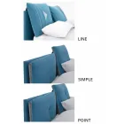 Dobbeltseng med beholder overdækket i stof fremstillet i Italien - Renato Viadurini