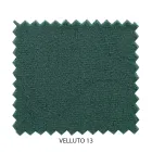 Dobbeltseng med polstret sengeramme og sengegavl i jern - Nebbia Viadurini