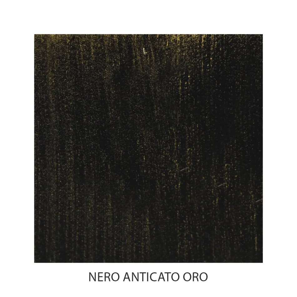 Dobbeltseng med sengegavl og sengeramme i jern Made in Italy - Finish Viadurini