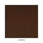 Dobbeltseng med sengegavl i rørformet jern Made in Italy - Kenzo Viadurini