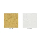 Dobbeltseng i klassisk stil i jern og læder lavet i Italien - King Viadurini