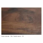 Design dobbeltseng med polstret hovedbygning Leilo, 160x200 cm Viadurini