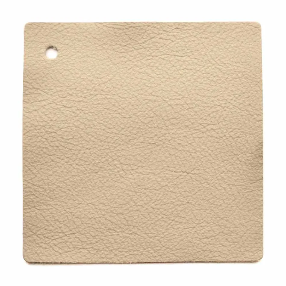 Design dobbeltseng med polstret hovedbygning Leilo, 160x200 cm Viadurini