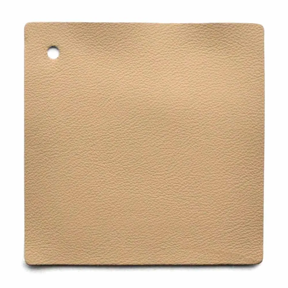 Design dobbeltseng med polstret hovedbygning Leilo, 160x200 cm Viadurini