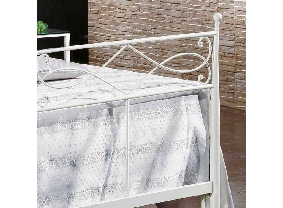 Bed design-smedet smedejern hånd Sydney Viadurini