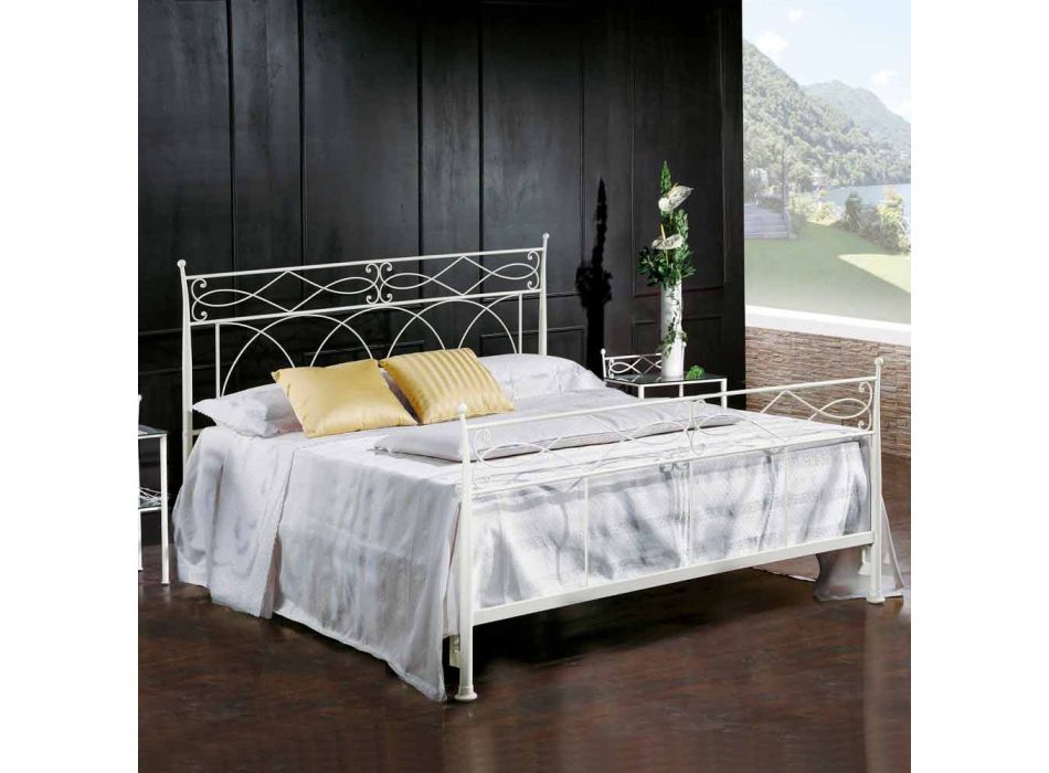 Bed design-smedet smedejern hånd Sydney Viadurini