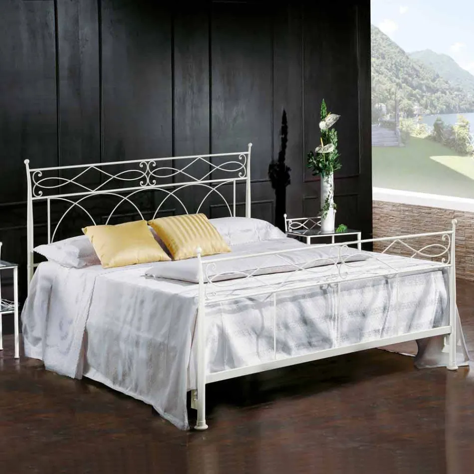 Bed design-smedet smedejern hånd Sydney Viadurini