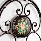 dobbeltseng med smedejern design håndværk Alexa Viadurini