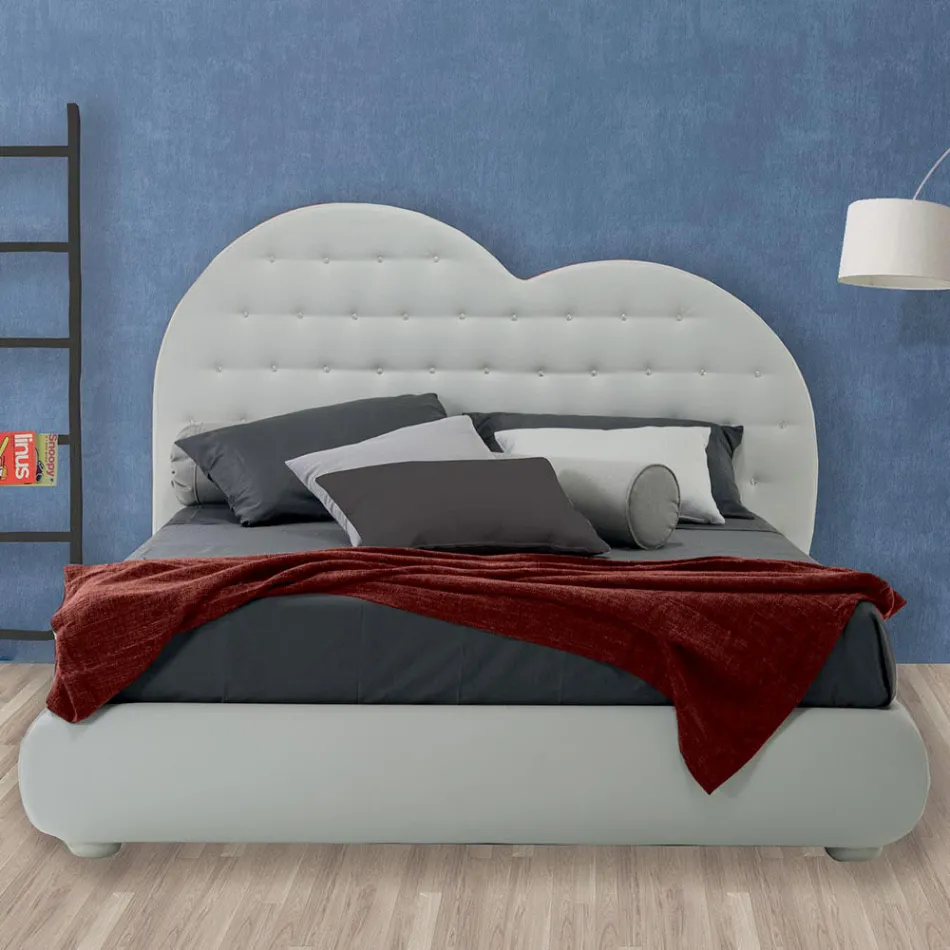 Luksus dobbeltseng med æske og Swarovski Made in Italy – Little Heart Viadurini