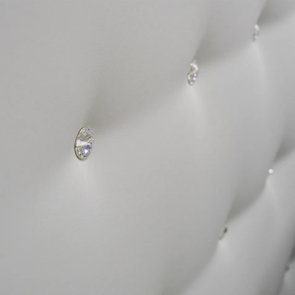 Luksus dobbeltseng med æske og Swarovski Made in Italy – Little Heart Viadurini