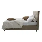 Luksus polstret dobbeltseng med opbevaringsboks lavet i Italien – revet Viadurini