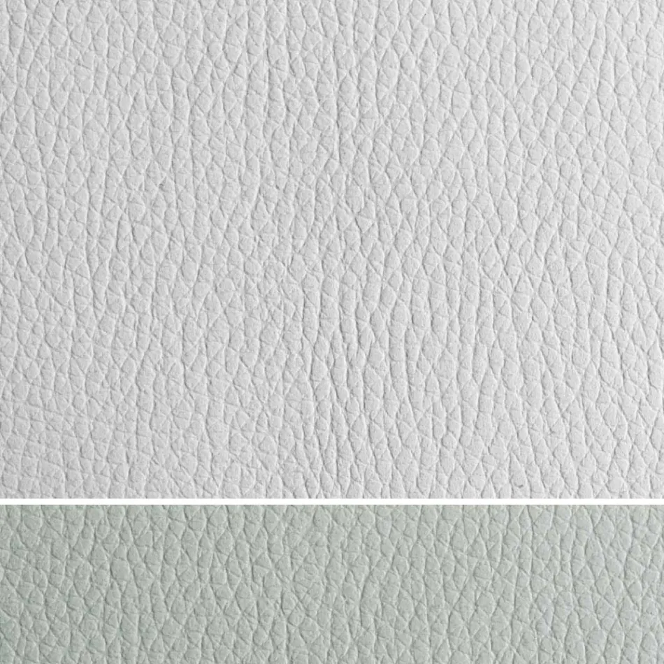 Polstret dobbeltseng med kommode i øko-læder eller stof - Notre Dame Viadurini