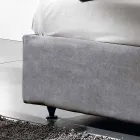 Bed polstret seng med container løft 160x190 / 200cm Mia Viadurini