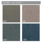 Polstret dobbeltseng med stofopbevaringsenhed - Belle Viadurini