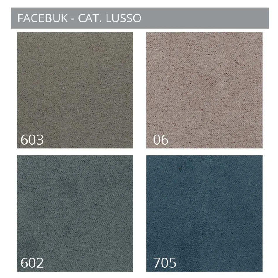 Polstret dobbeltseng med stofopbevaringsenhed - Belle Viadurini