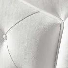 Dobbeltseng betrukket med imiteret læder med box 160x190 / 200 cm Agly Viadurini