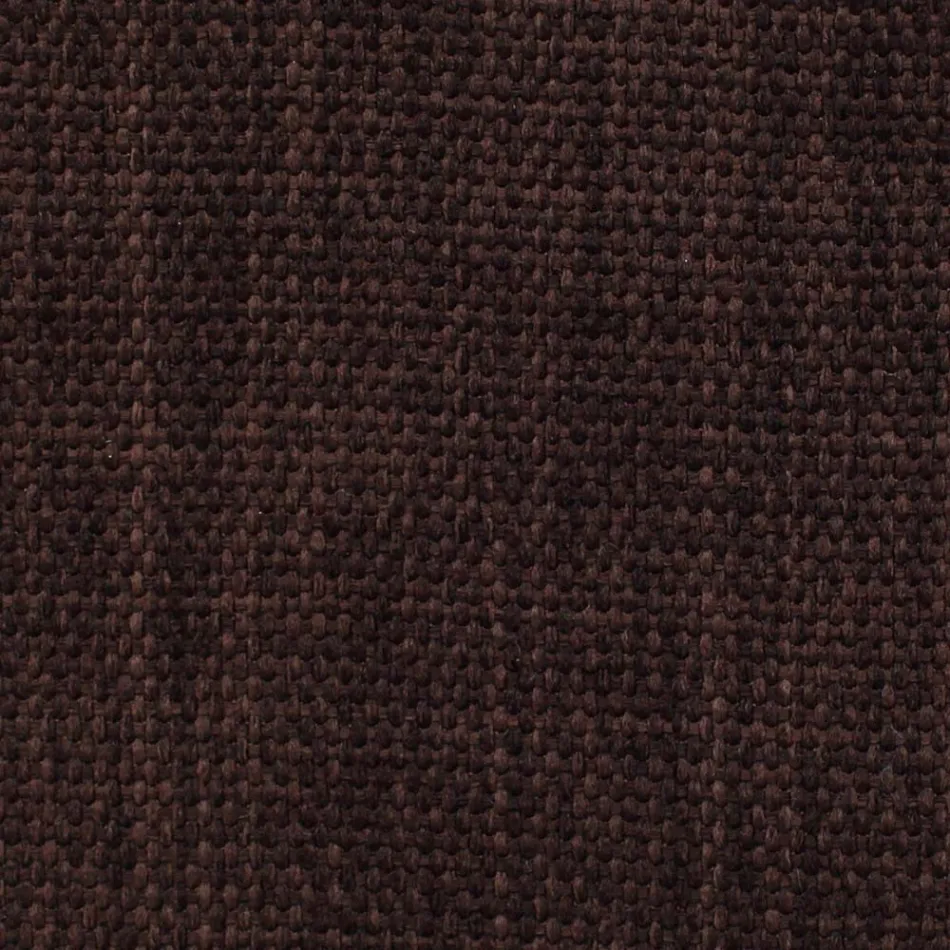 Polstret dobbeltseng betrukket med stof eller læder - Celebre Viadurini