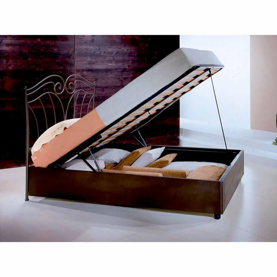 Dobbeltseng Smedejern Nettuno Viadurini