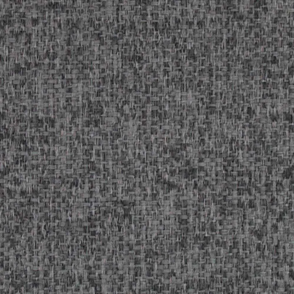 Stof dobbeltseng med kasse og stribet hovedgærde fremstillet i Italien - indfødte Viadurini