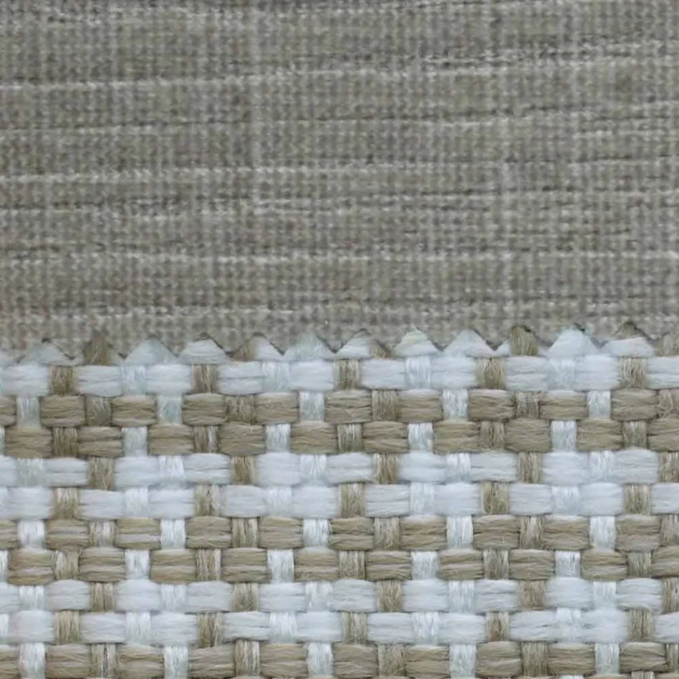 Dobbeltseng i stof med metalfødder fremstillet i Italien - Glorio Viadurini