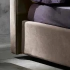 Moderne dobbeltseng med opbevaringsboks 160x190 / 200 cm Gin Viadurini