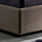 Moderne dobbeltseng med opbevaringsboks 160x190 / 200 cm Gin Viadurini