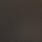 Dobbeltseng dækket af imiteret læder med fødder fremstillet i Italien - Nurzio Viadurini