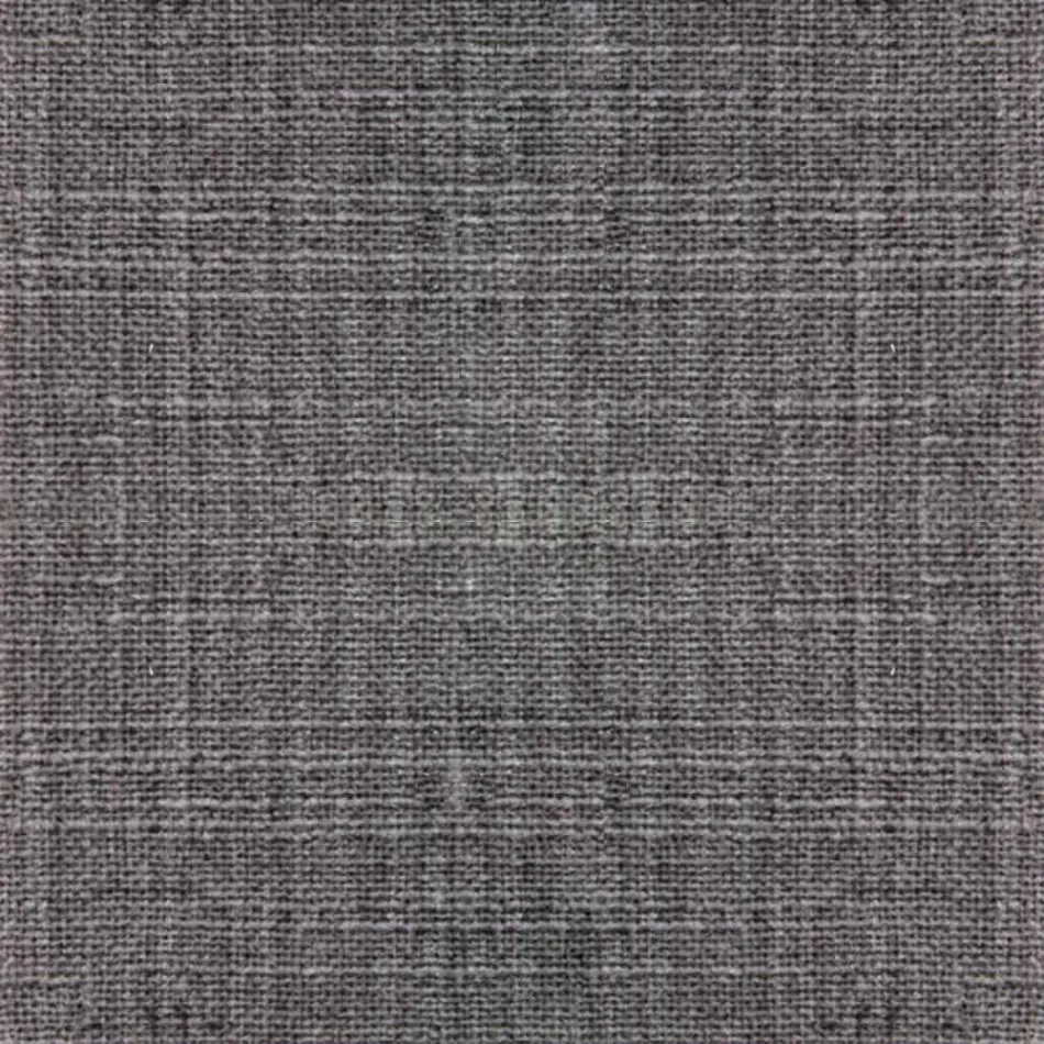 Dobbeltseng betrukket med stof med sorte fødder lavet i Italien - Bandola Viadurini